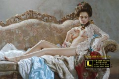 Tranh Sơn Dầu Thiếu Nữ Khỏa Thân Nghệ Thuật  (4)